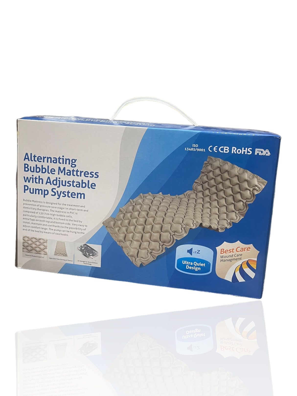 Colchoneta de burbujas (antiescaras) con compresor QDC-301