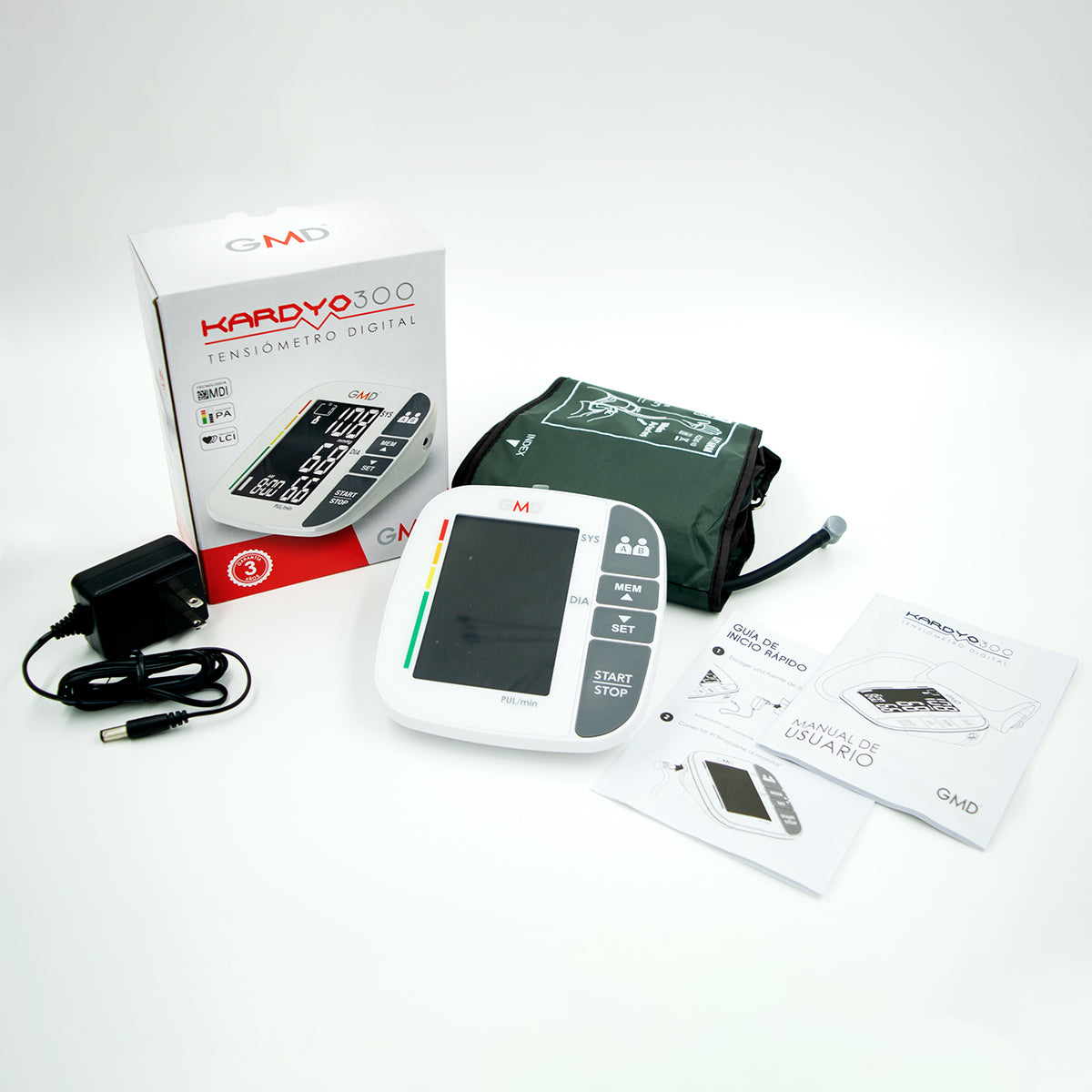 Tensiómetro adulto digital con altavoz KARDYO 300