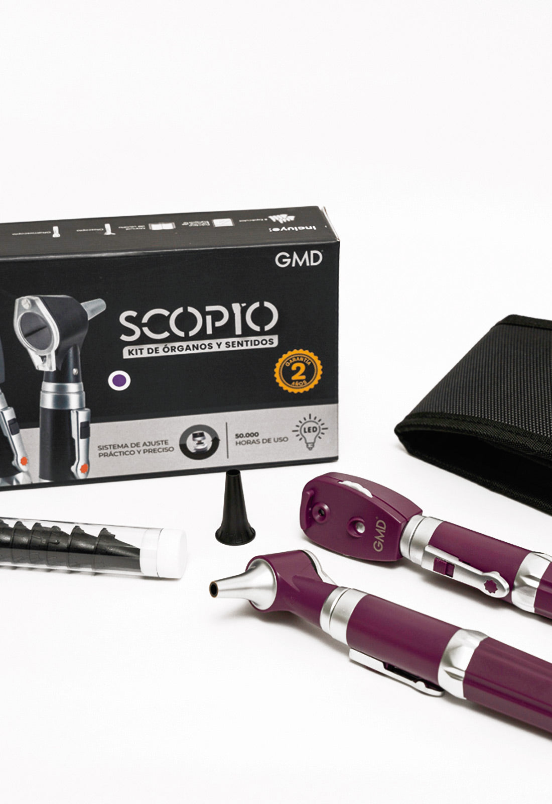 Equipo órgano sentidos fibra óptica REF GMDKOS-2TF-100