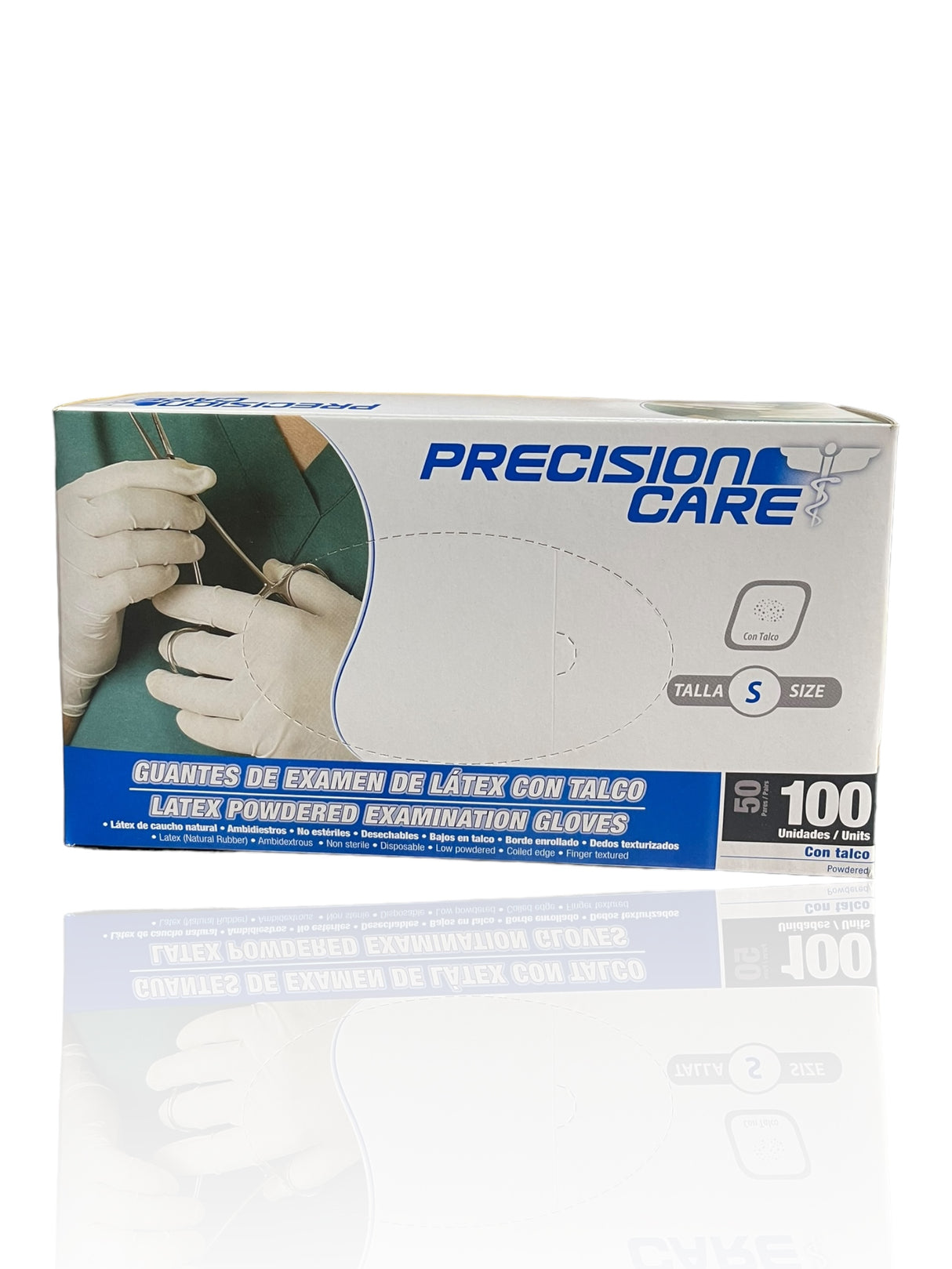 Guante examen CJ x 100 und PRECISION CARE