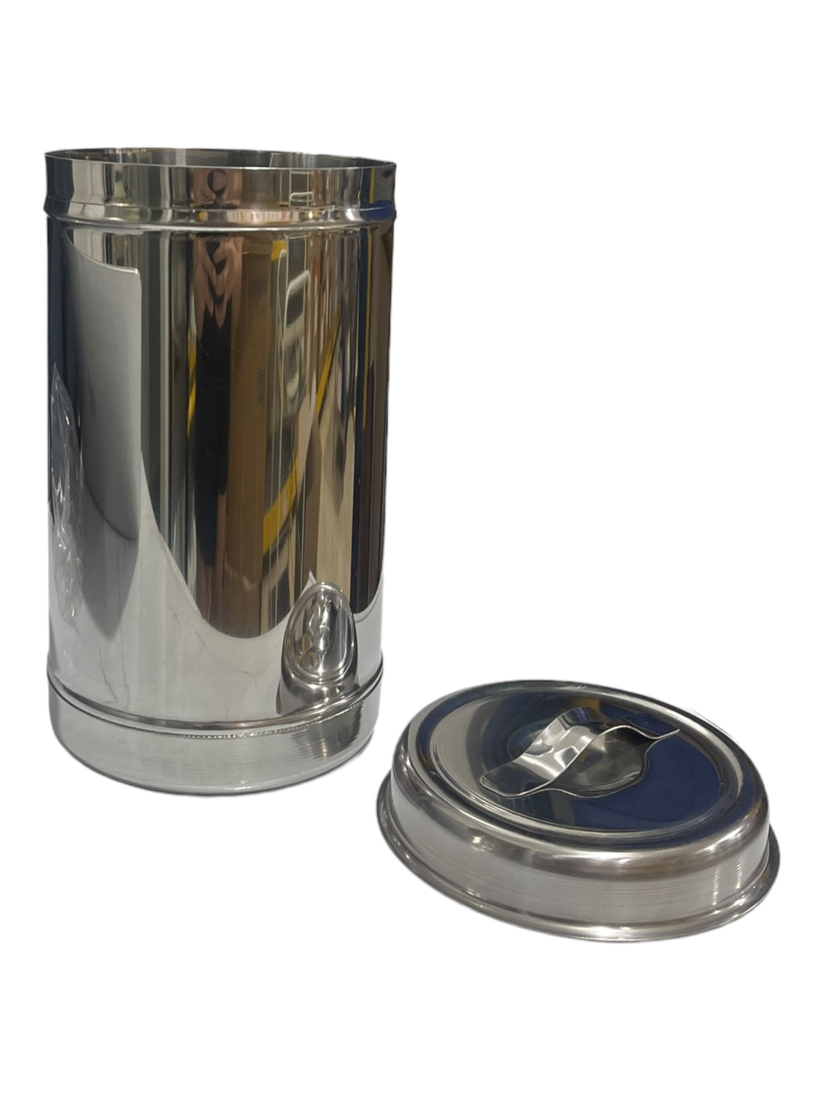 Tarro con tapa acero inoxidable 2 L