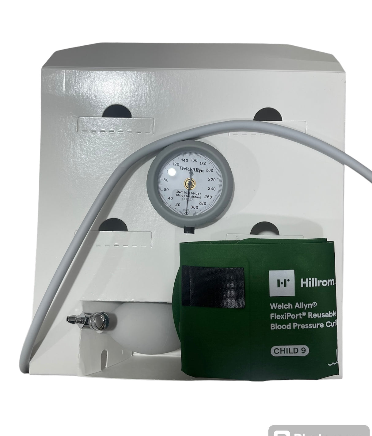 Tensiómetro de aneroides DURASHOCK brazalete de 1 pieza tamaño pediátrico DS44-09