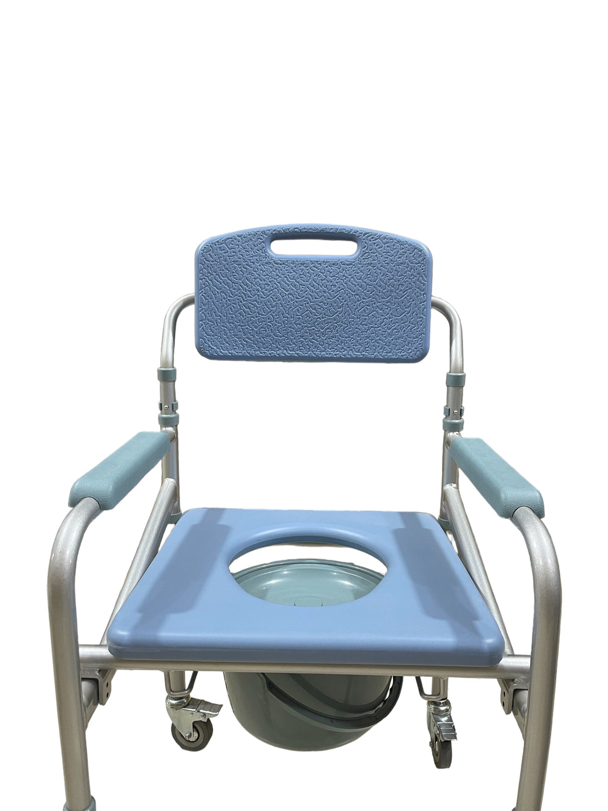 Silla sanitaria con ruedas en aluminio PH9012D Physio Trauma