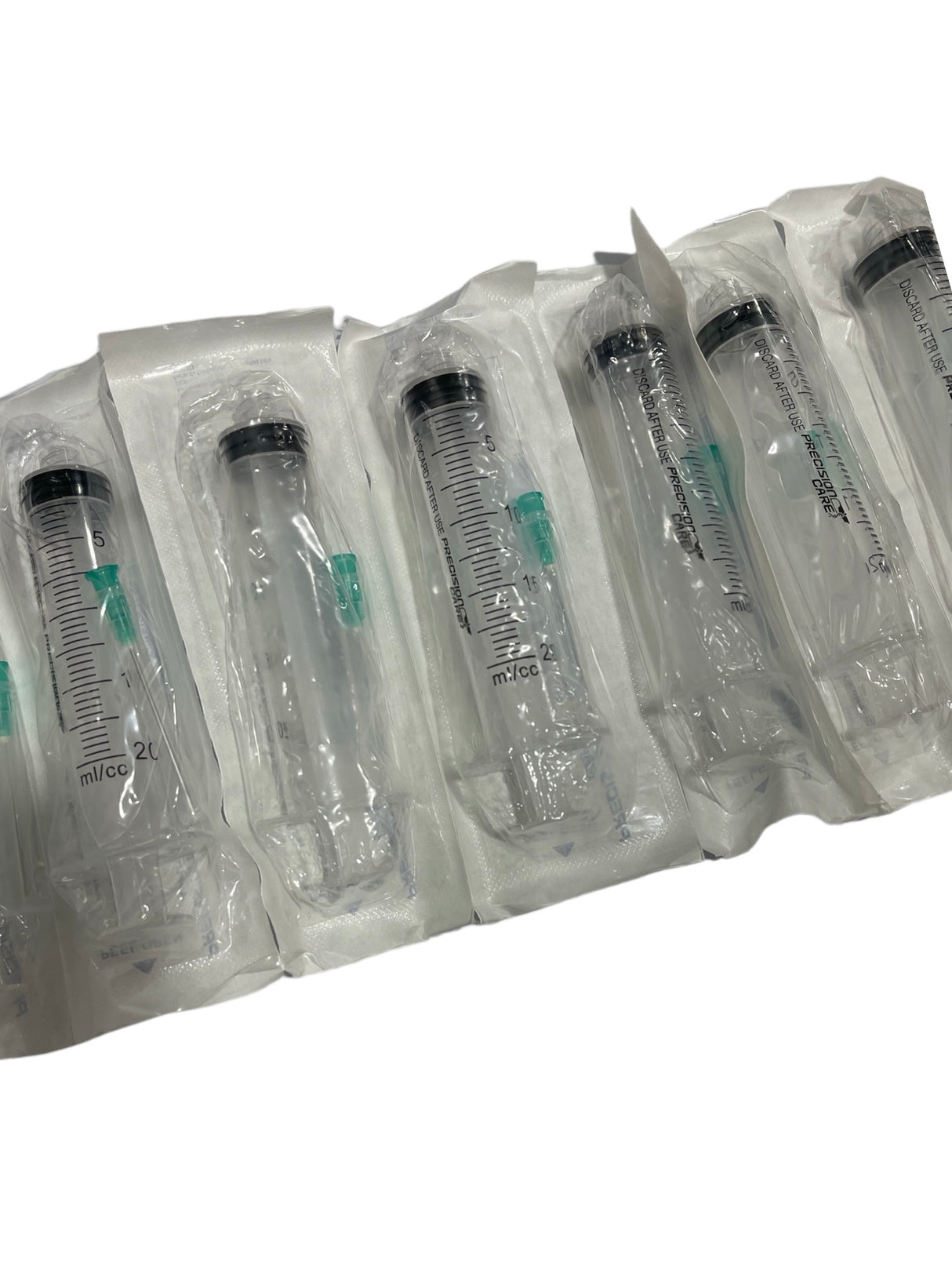 Jeringa desechable 20 ml 21G X 1 1/2" caja X 50 UND PRECISION CARE