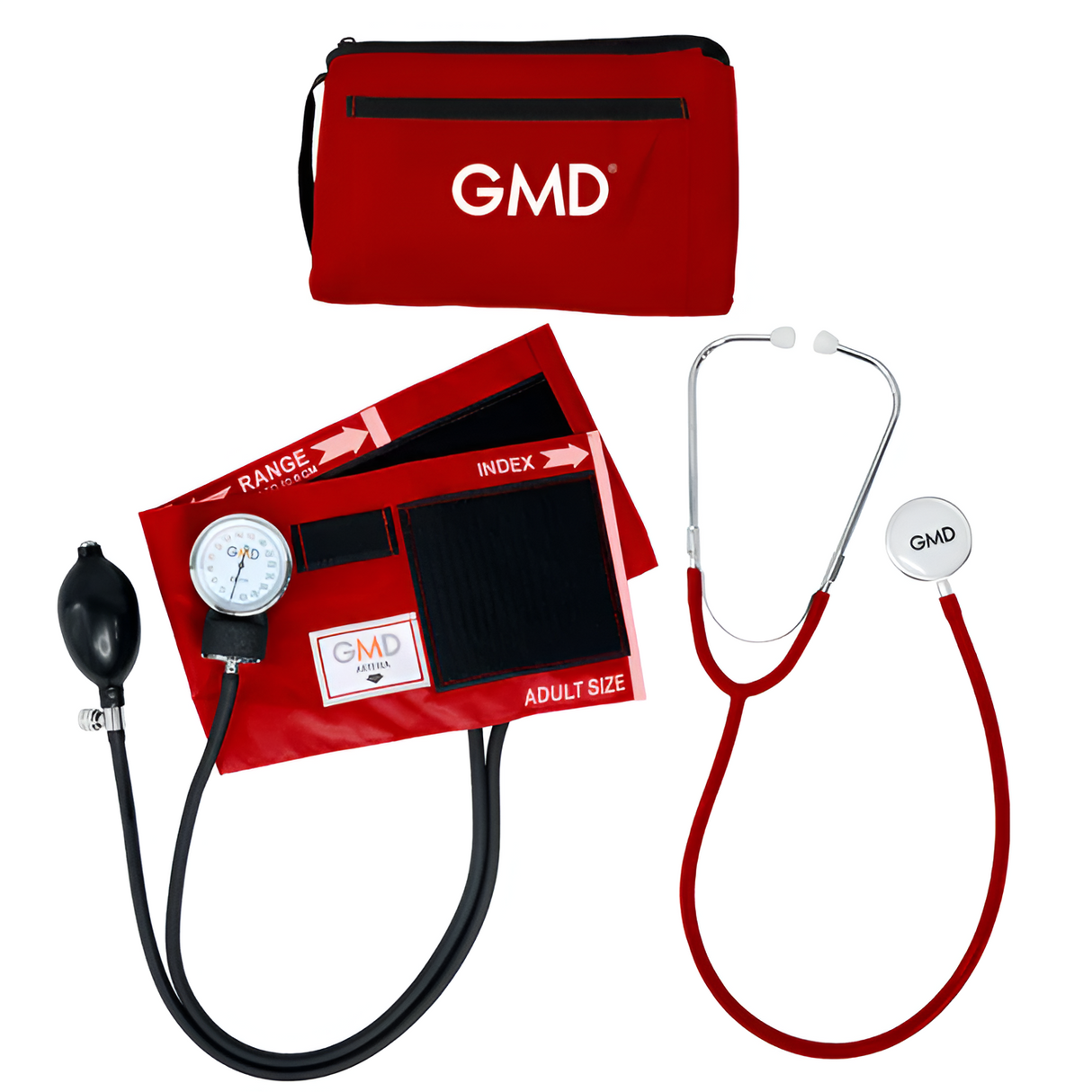 Kit de tensiómetro y fonendoscopio doble campana GMD50-DC