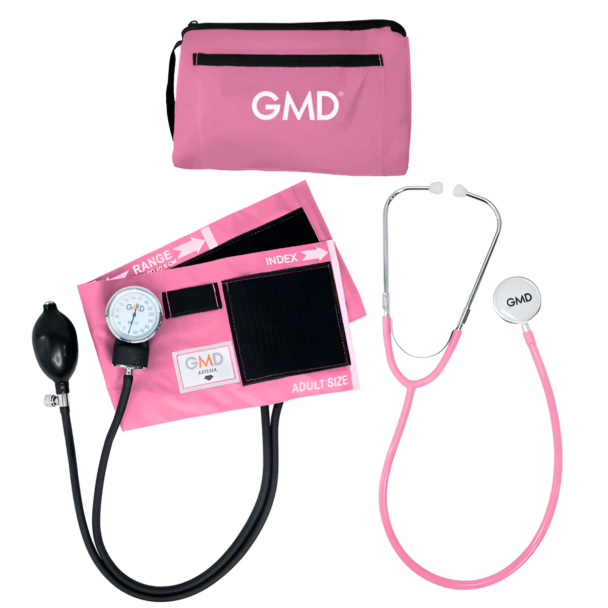 Kit de tensiómetro y fonendoscopio doble campana GMD50-DC