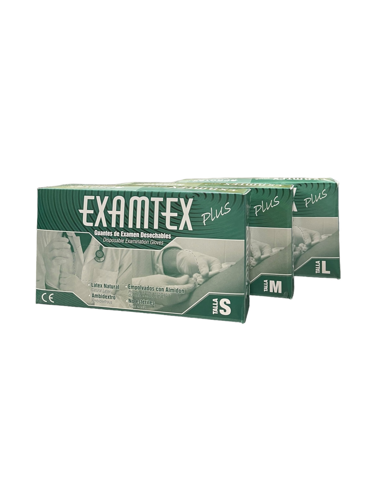 Guante examen CJ x 100 und PROTEX EXAMTEX