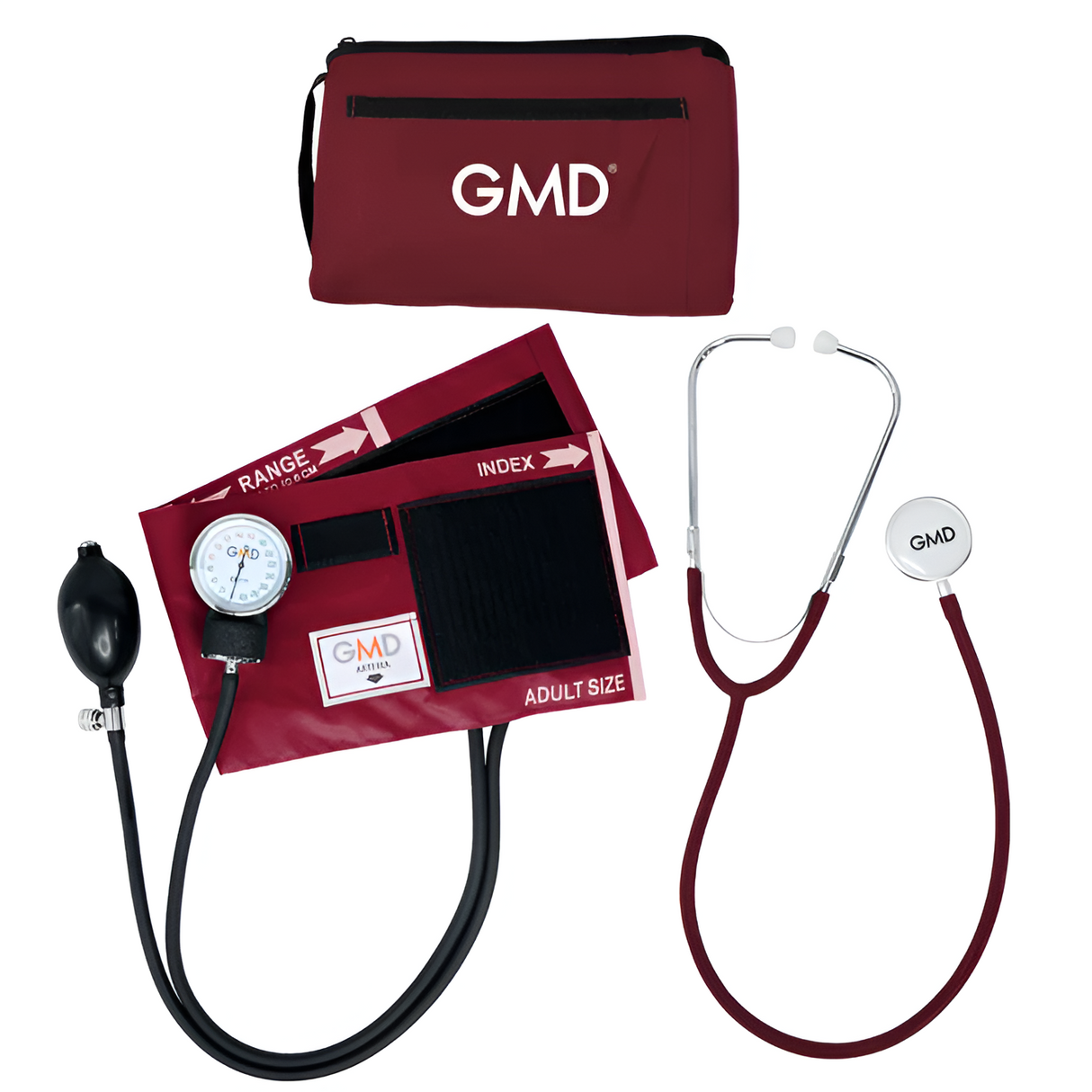 Kit de tensiómetro y fonendoscopio doble campana GMD50-DC